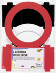 folia Laternen-Zuschnitt, rund, 220 mm, farbig sortiert