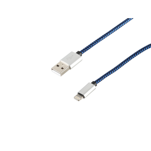 S-CONN 14-50016 0.3m USB 2.0 A Lightning Blau Handykabel (14-50016)