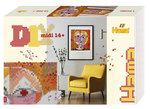 Hama Bügelperlen midi Art "Paul Klee", Geschenkpackung