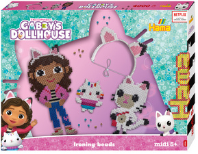 Hama Bügelperlen midi "Gabbys Dollhouse", Geschenkpackung
