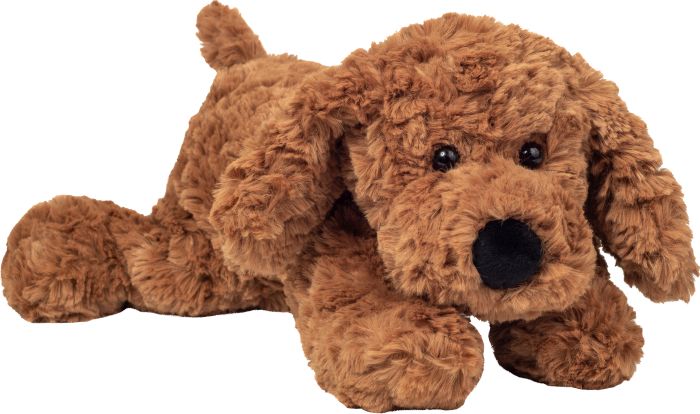 Schlenkerhund braun, ca. 28 cm