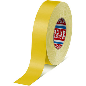 TESA Gewebeband 4651 Premium, 38 mm x 50 m, gelb Kunststoffbeschichtung aus 148