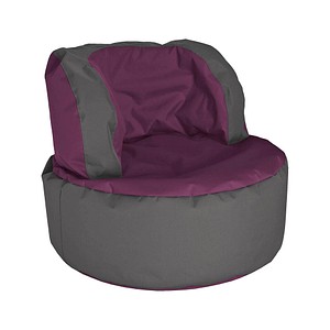 SITTING POINT Bebop SCUBA Sitzsack aubergine, anthrazit
