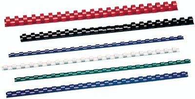 GBC Plastikbinderücken CombBind, DIN A4, 16 mm, rot