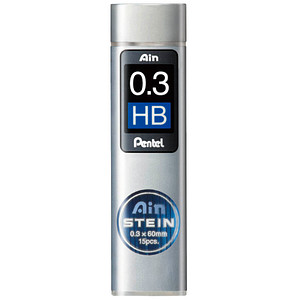 Pentel Druckbleistift-Feinmine AIN STEIN C273, Härtegrad: HB (5232149)