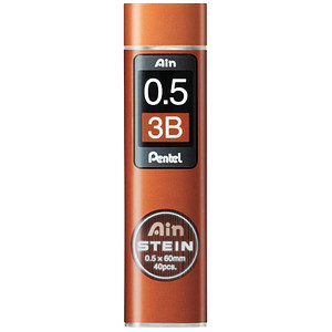 Pentel Druckbleistift-Feinmine AIN STEIN C275 Härtegrad: 3B (5232154)