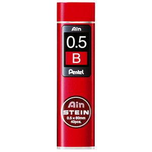 Pentel Druckbleistift-Feinmine AIN STEIN C275 Härtegrad: B (5232151)