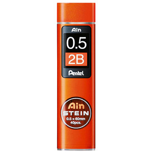 Pentel Druckbleistift-Feinmine AIN STEIN C275 Härtegrad: 2B (5232153)
