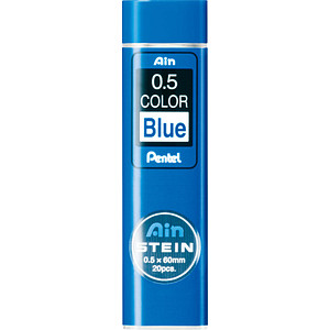 Pentel Druckbleistift-Farbmine AIN STEIN, blau (5102394)