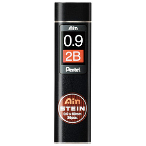 Pentel Druckbleistift-Feinmine AIN STEIN C279, Härtegrad: 2B (5232159)
