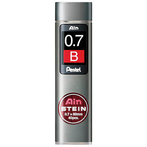 Pentel Druckbleistift-Feinmine AIN STEIN C277, Härtegrad: B (5322136)