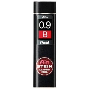 Pentel Druckbleistift-Feinmine AIN STEIN C279, Härtegrad: B (5232158)