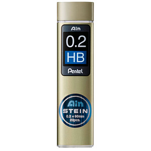 Pentel Druckbleistift-Feinmine AIN STEIN C272, Härtegrad: HB (5232312)