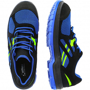 atlas® unisex S1P Sicherheitsschuhe FLASH 4005 XP® schwarz Größe 48