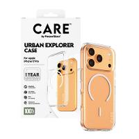 PANZERGLASS CARE Flagship Case transp. Urban Explorer white MagSafe iPhone 17Pro