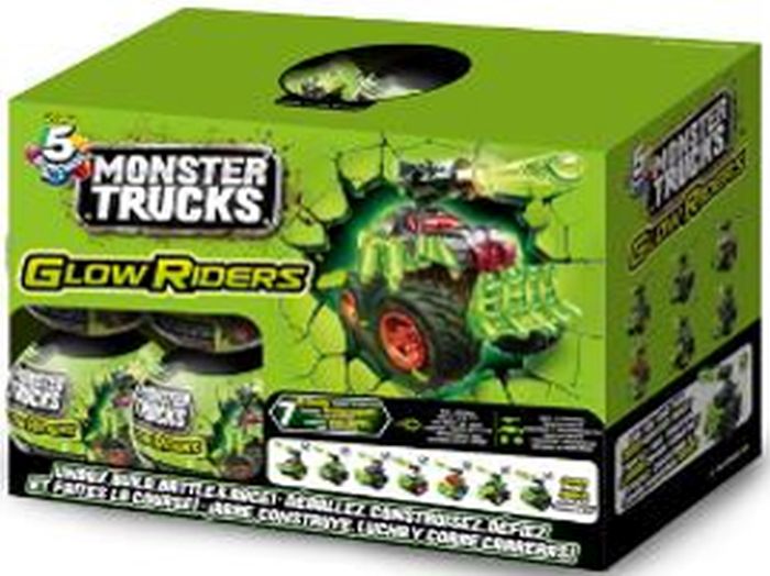 5 Surprise Monster Trucks Glow, Nr: 77266GQ2