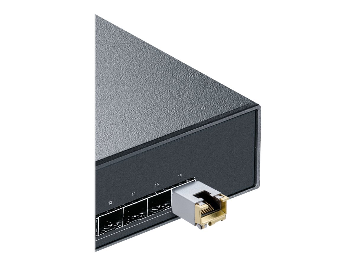 TP-LINK 1000BASE-T RJ45 SFP Module Up to 100 m Distance (Cat5e or above) TP-LINK 1000BASE-T RJ45 SFP Module Up to 100 m Distance (Cat5e or above)