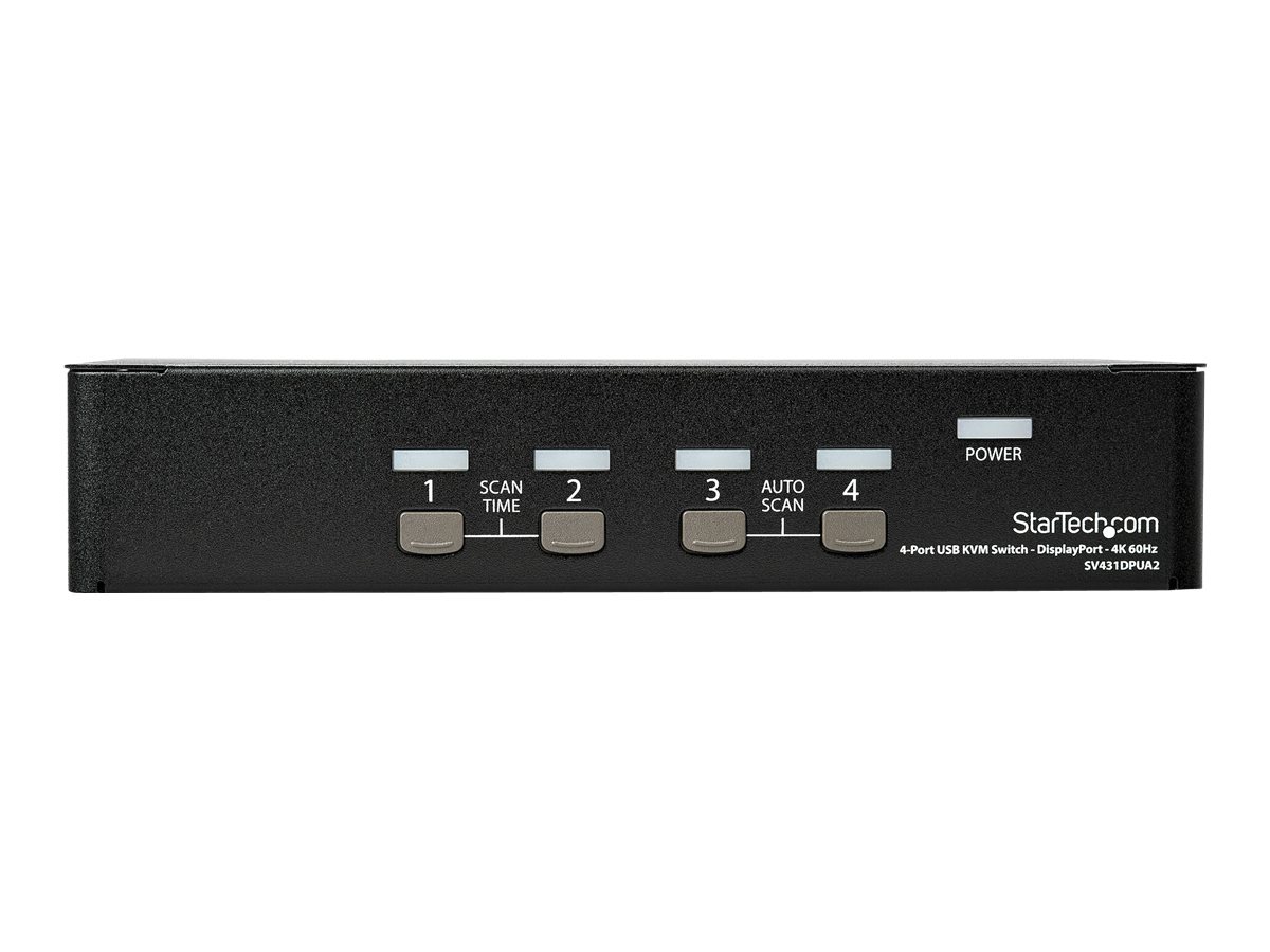 STARTECH.COM 4 Port DisplayPort KVM Switch