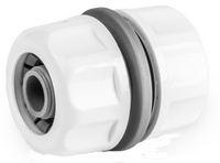 Bradas Schlauchverbinder WHITE LINE, 1/2", weiß