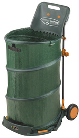 Bradas Fahrbarer Laubsammler multibin, faltbar, 160 liter