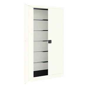 mauser Stahlschrank BF 5 PLE  - 9010/9010 reinweiß 95,0 x 50,0 x 195,0 cm