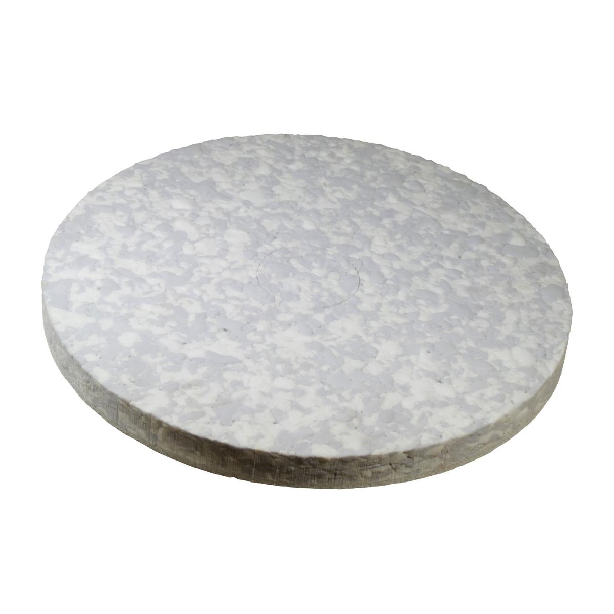 Maschinenpad "Super Padscheide Kompakt Verbundschaum" 432 mm - 17" Melamine | beige-grau meliert 30 mm mit Innenkern