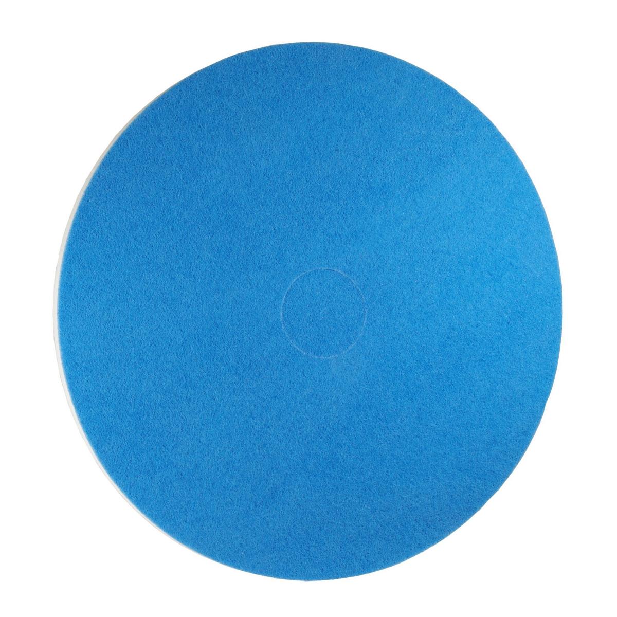 Maschinenpad/Super Maschinenpad 508 mm - 20'' | Melamin 18 mm weiß mit 6 mm blauem Pad