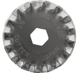 NT Cutter Ersatzklinge BW-28P, Wellenschnitt