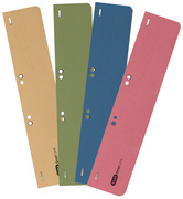 HAMELIN ELBA Ösenschmalhefter DIN A4 Manilakarton, 250 g-qm, rot 6 und 8 cm Loc