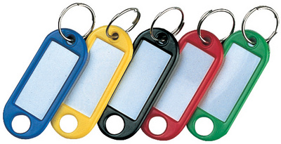 RESKAL Schlüsselanhänger mit Ring, Durchmesser: 14 mm