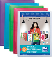 HAMELIN ELBA Präsentations-Sichtbuch POLYVISION, 100 Hüllen DIN A4, aus PP, 0,7