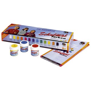 nerchau Schulmalfarbe farbsortiert 13x 18,0 ml nerchau Schulmalfarbe farbsortiert 13x 18,0 ml