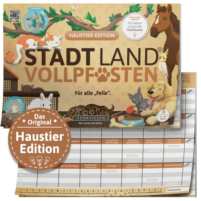 STADT LAND VOLLPFOSTEN® Haustier Edition