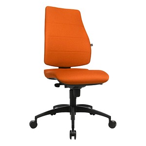 Topstar Bürostuhl Syncro Soft, SN300 T34 orange, schwarz Stoff