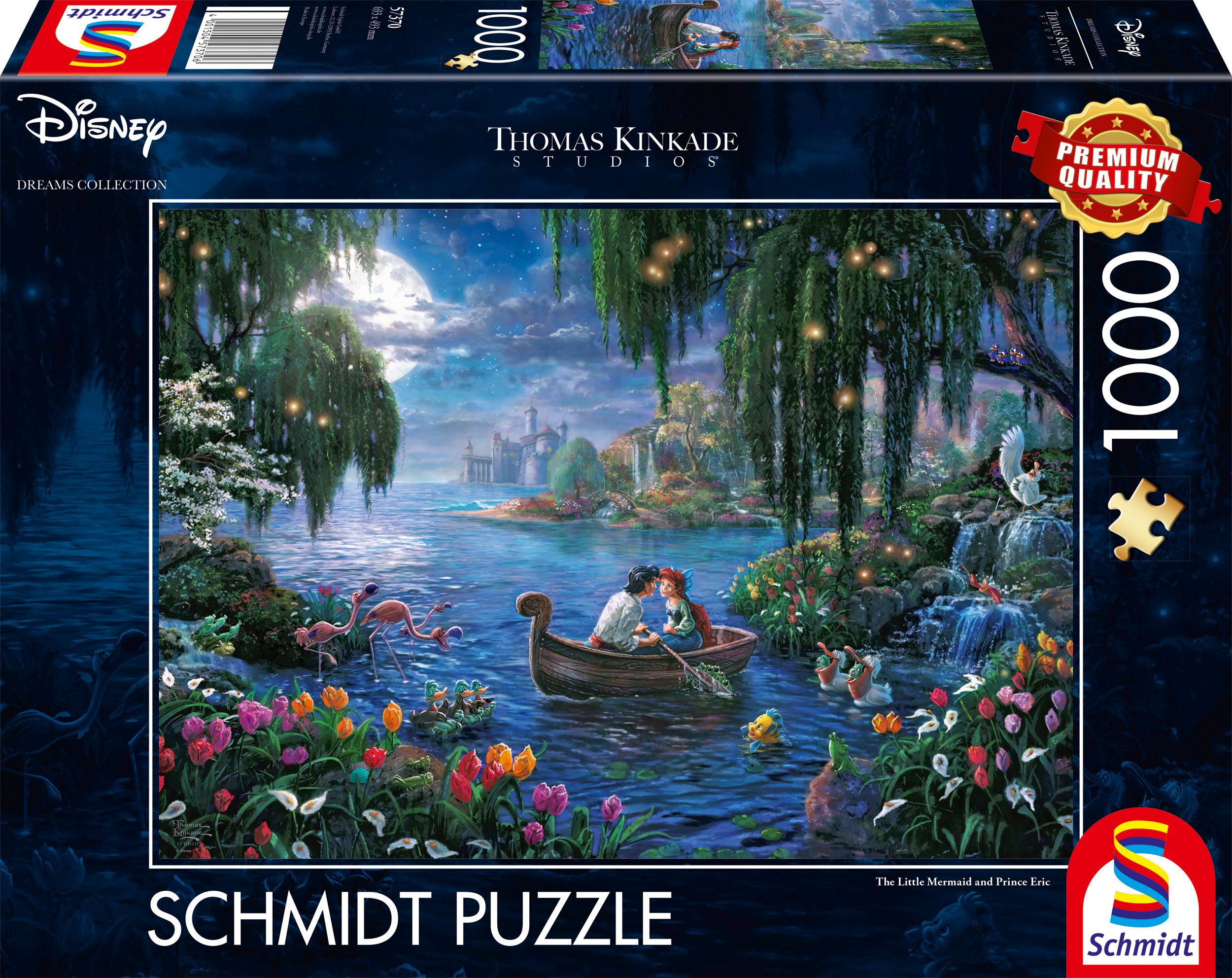 Pz. The Little Mermaid and Prince 1000T