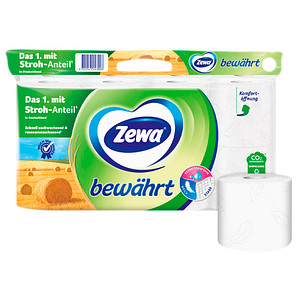Zewa Toilettenpapier bewährt 3-lagig 16 Rollen