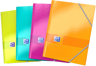 HAMELIN ELBA Eckspannermappe SCHOOL LIFE, 170 x 220 mm, sortiert mit Beschriftu