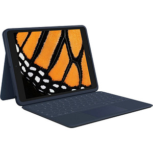Logitech Rugged Combo 3 Touch Tablet-Tastatur blau
