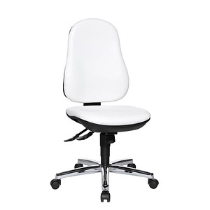 Topstar Bürostuhl Support® SY, 8559 D16 weiß, chrom Kunstleder