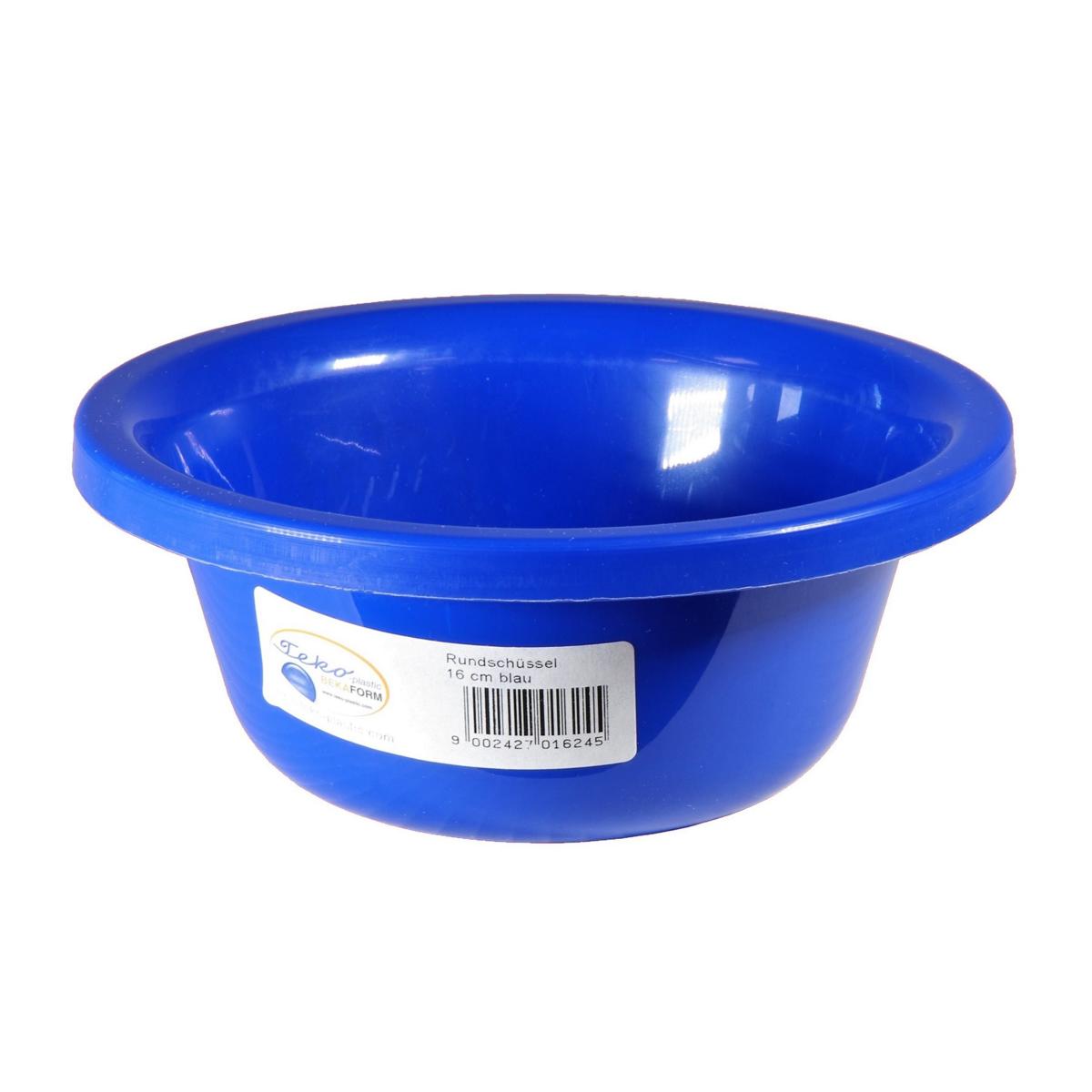 Rundschüssel Ø 16 cm, 0,6 Liter |  blau 