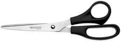 WESTCOTT Büroschere, Länge: 210 mm, schwarz, Rechtshänder