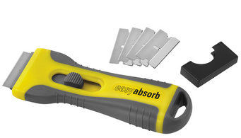 easyabsorb Ersatzklingen für Glas-Schaber, 10 Stück