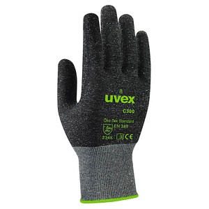 uvex unisex Schnittschutzhandschuhe C300 dry anthrazit Größe 11 1 Paar