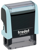 trodat Textstempelautomat Printy 4911 4.0, pastell-blau
