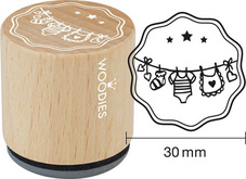 COLOP Motiv-Stempel Woodies "Wäscheleine"