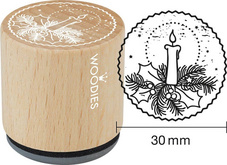 COLOP Motiv-Stempel Woodies "Kerze"