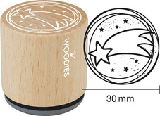 COLOP Motiv-Stempel Woodies "Weihnachtsstern"