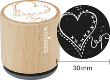 COLOP Motiv-Stempel Woodies Handmade "Herz"
