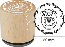 COLOP Motiv-Stempel Woodies Handmade "Marmeladenglas"