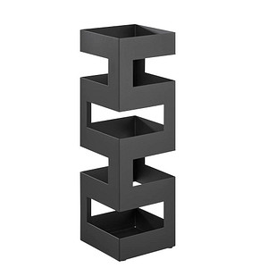 HAKU Möbel Schirmständer 26526 schwarz Stahl